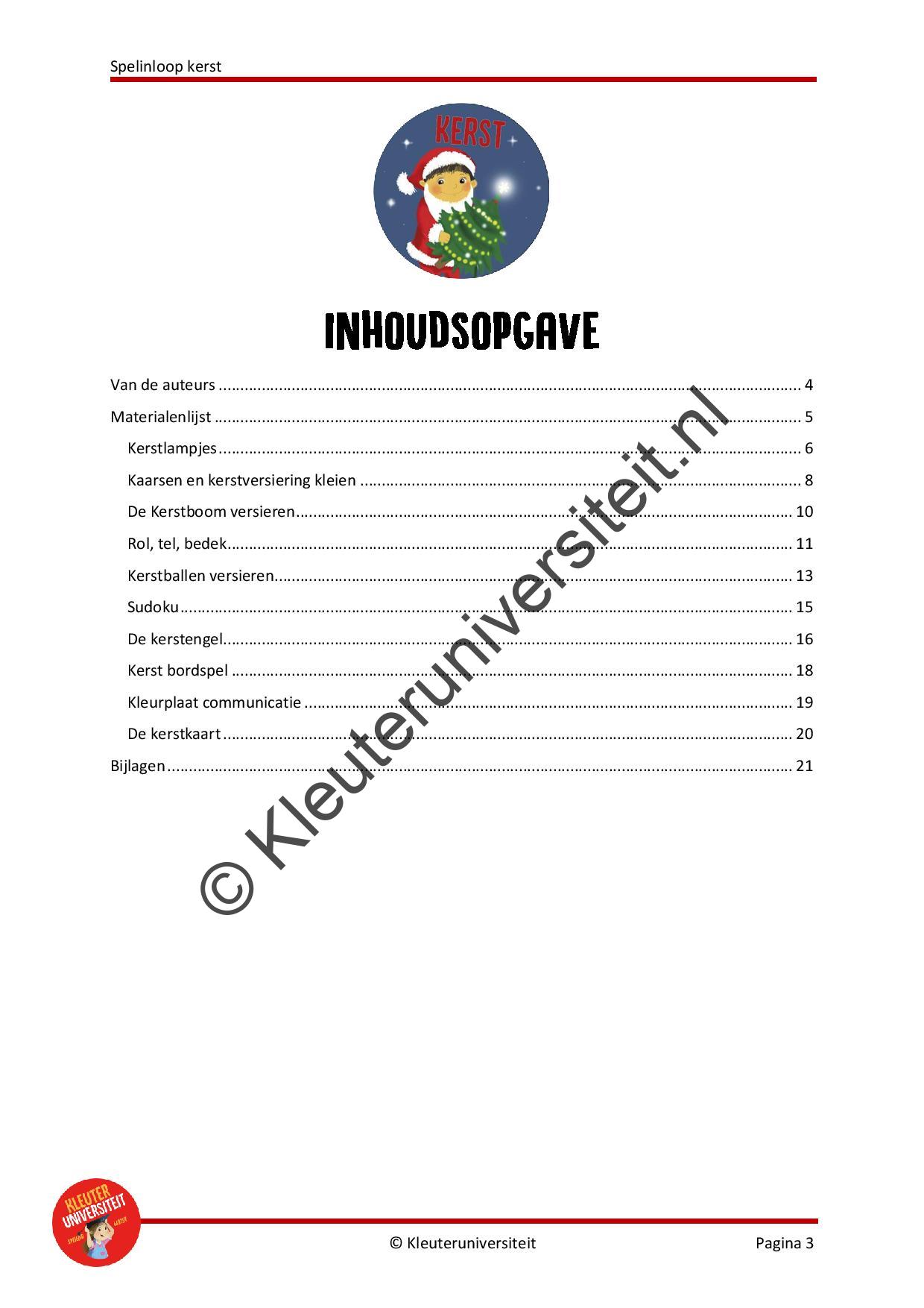 Spelinloop kerst - Afbeelding 2