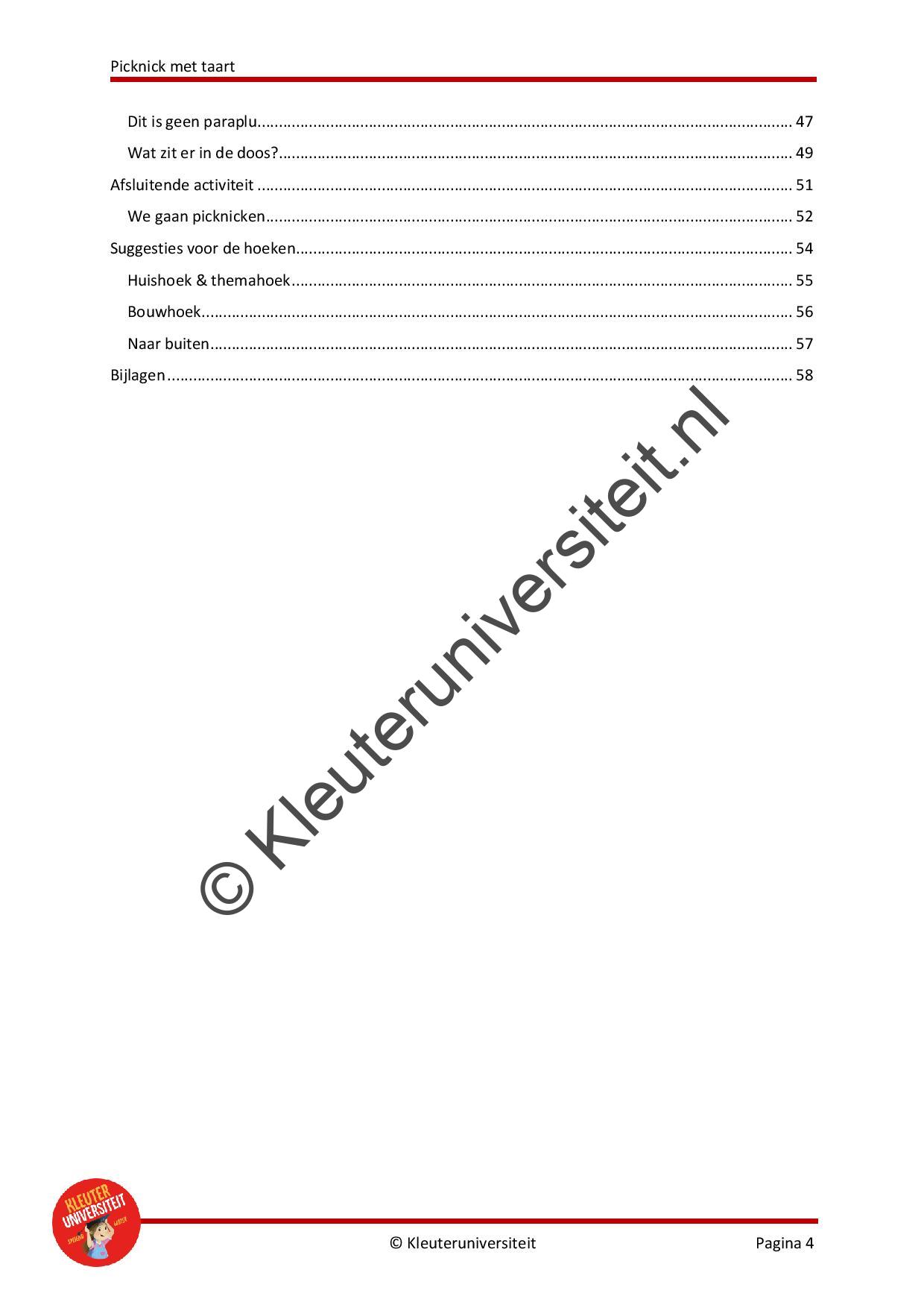 Picknick met taart - Afbeelding 3