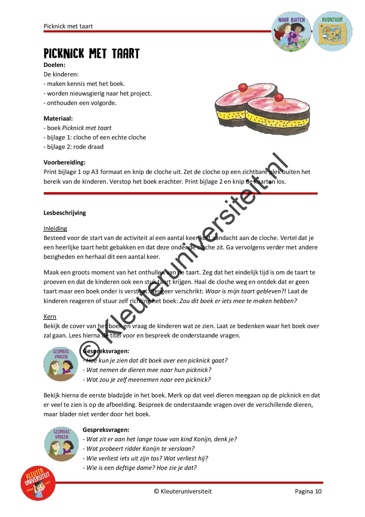 Picknick met taart - Afbeelding 6