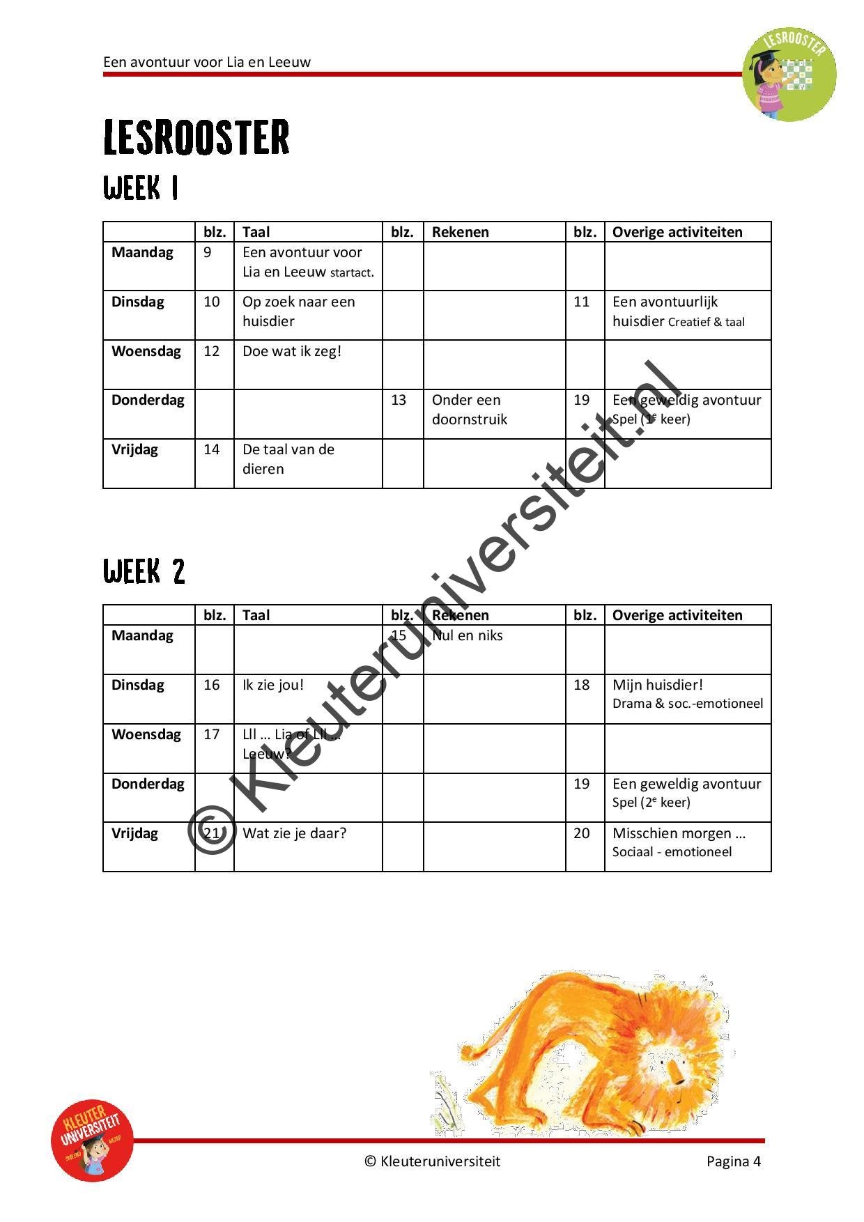 Een avontuur voor Lia en Leeuw - Afbeelding 3