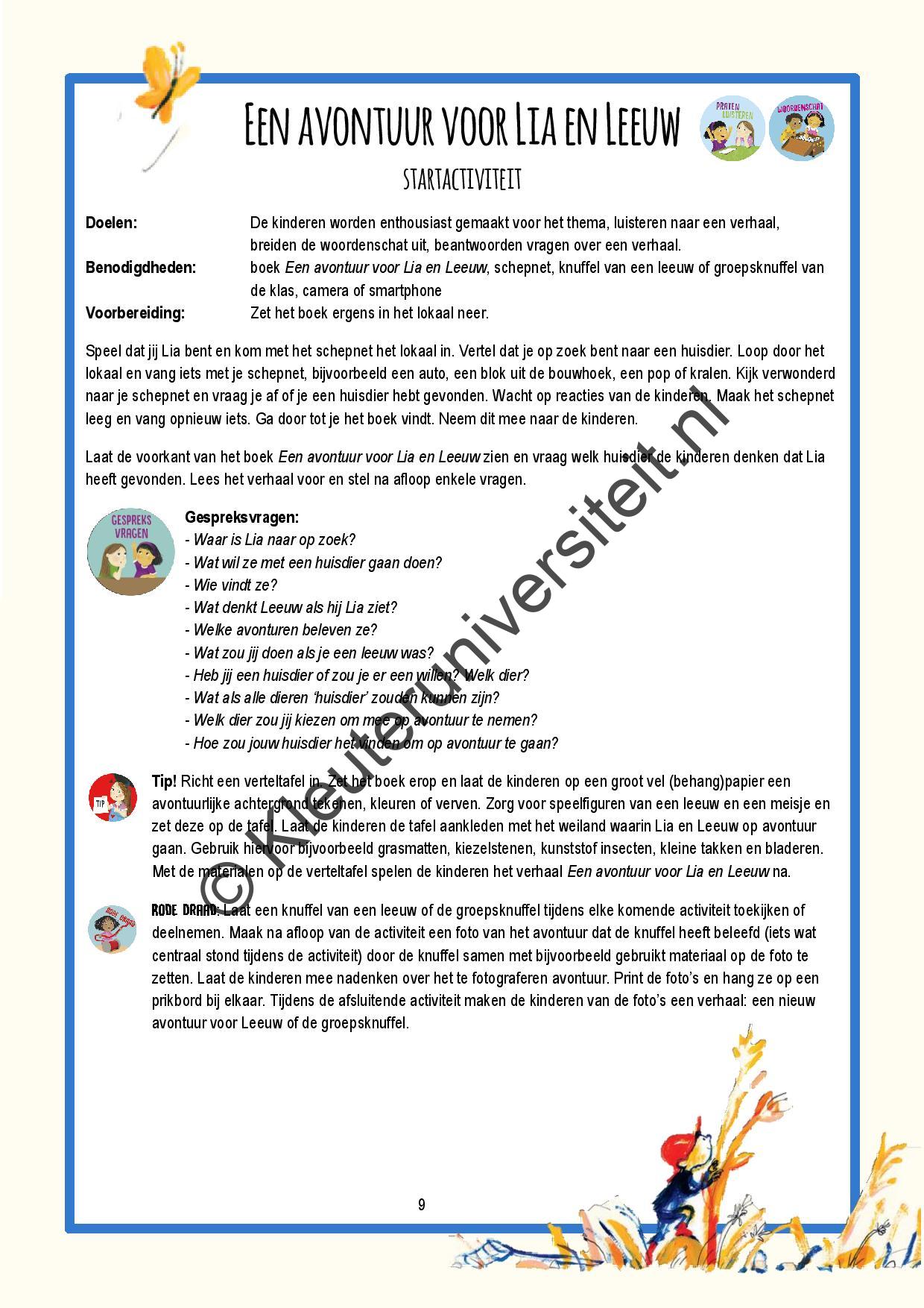 Een avontuur voor Lia en Leeuw - Afbeelding 7