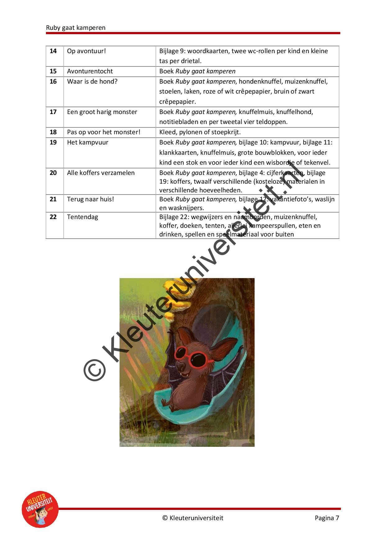 Ruby gaat kamperen - Afbeelding 6