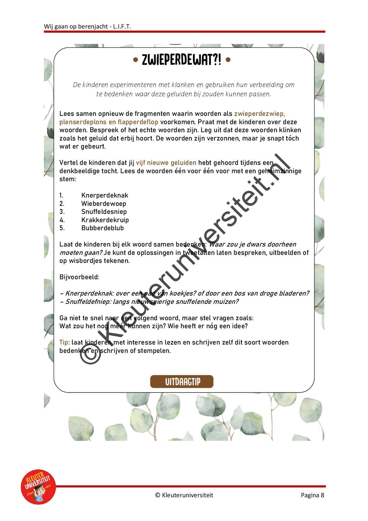 Wij gaan op berenjacht - LIFT - Afbeelding 5