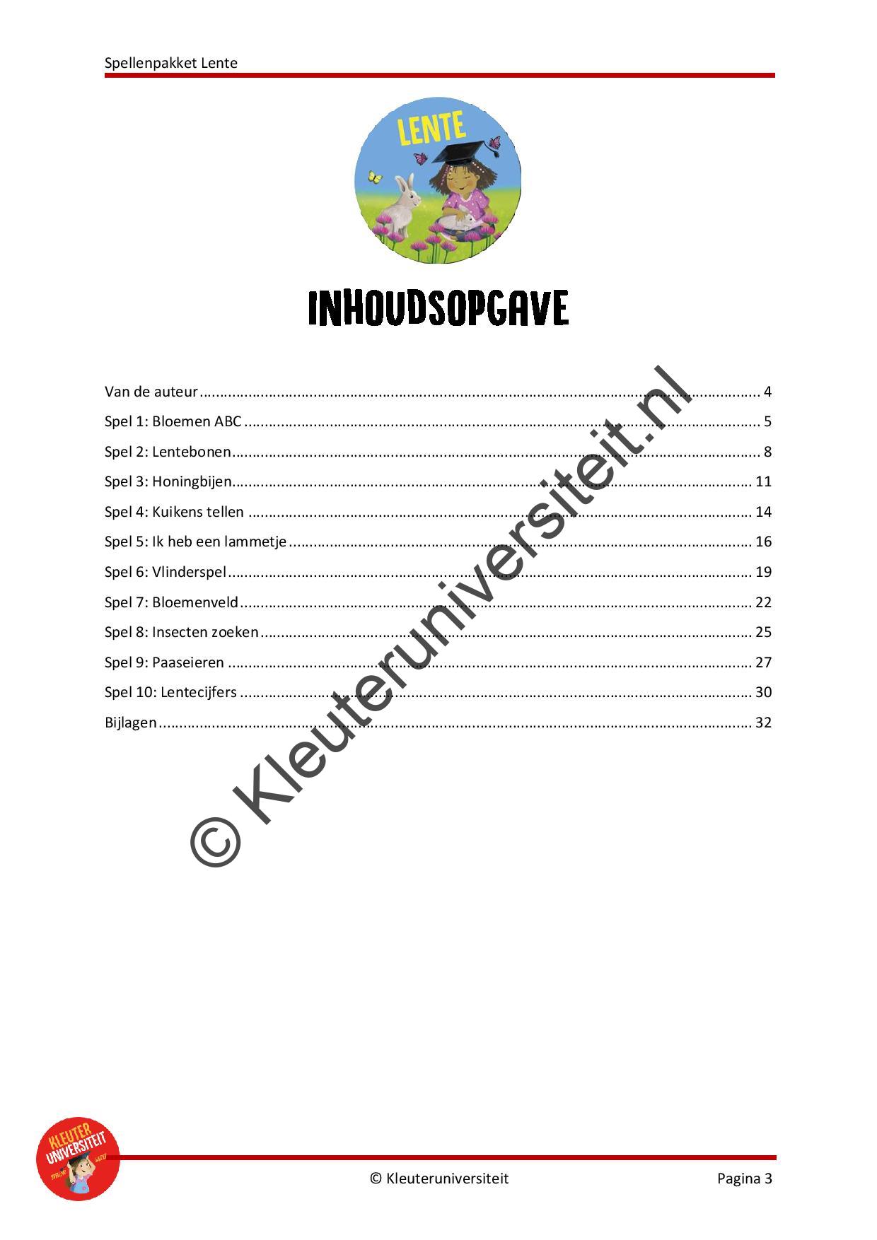 Spellenpakket lente - Afbeelding 2