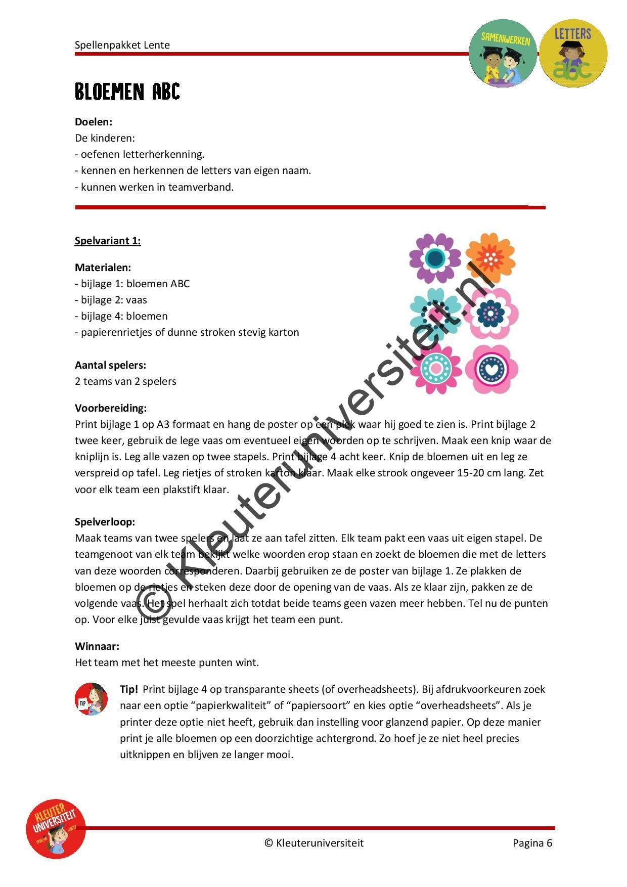 Spellenpakket lente - Afbeelding 4