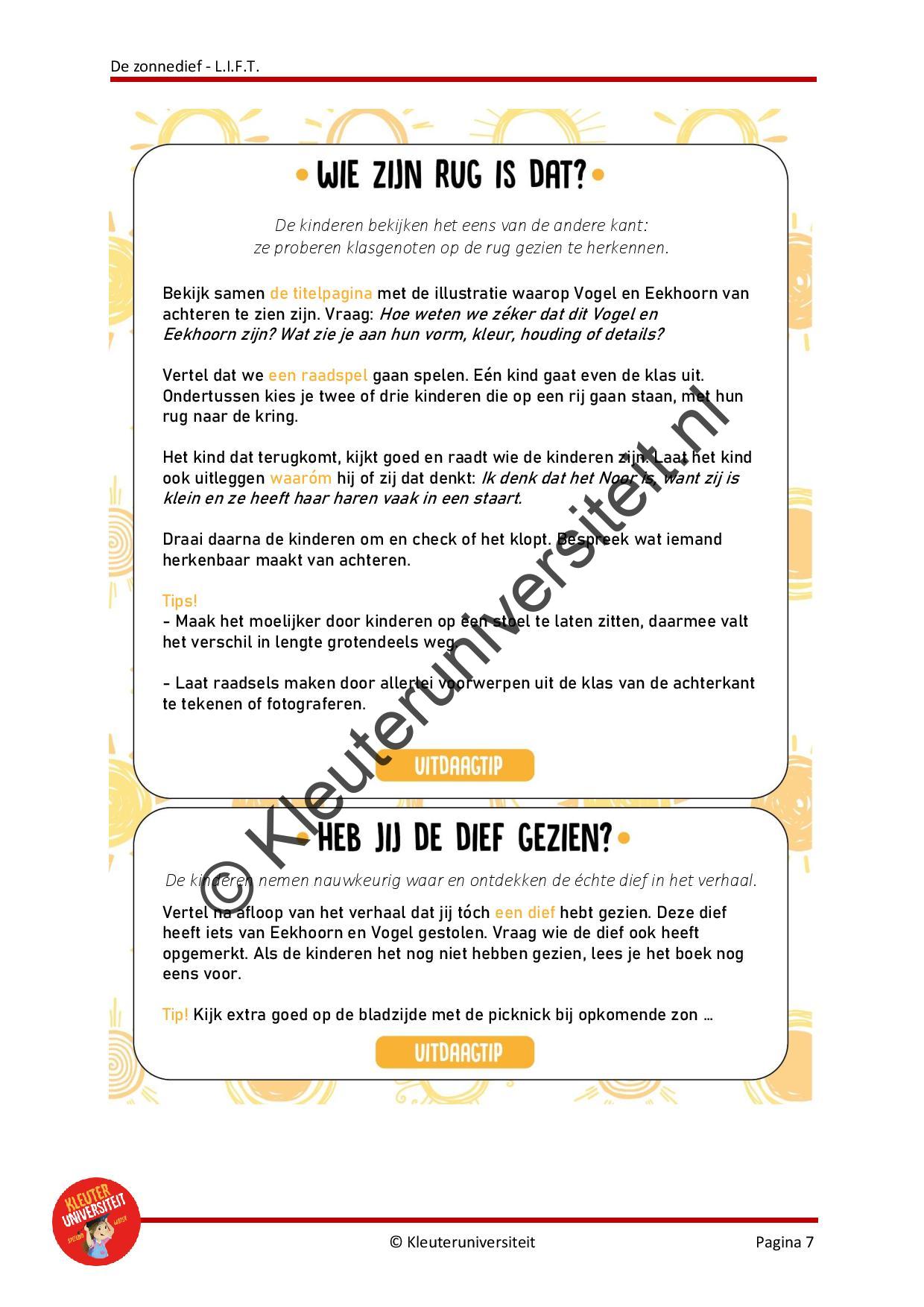 De zonnedief - LIFT - Afbeelding 5