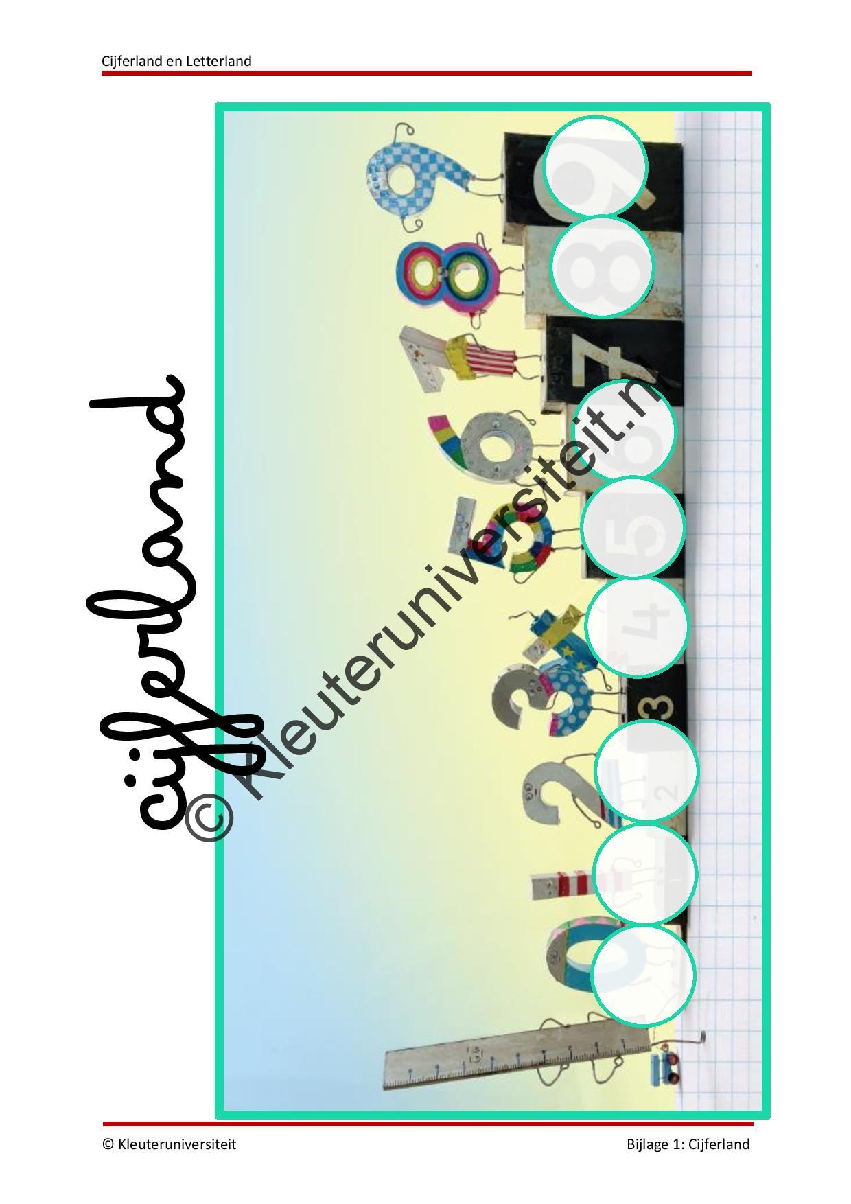 Cijferland en Letterland - Afbeelding 8