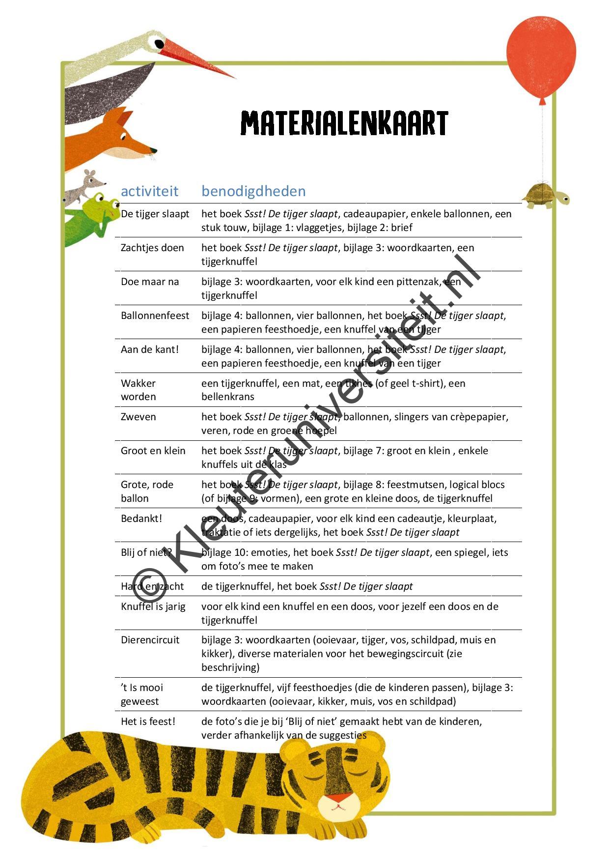 Ssst de tijger slaapt - KAMELEON - Afbeelding 3