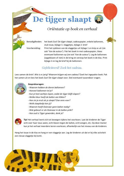 Ssst de tijger slaapt - KAMELEON - Afbeelding 4
