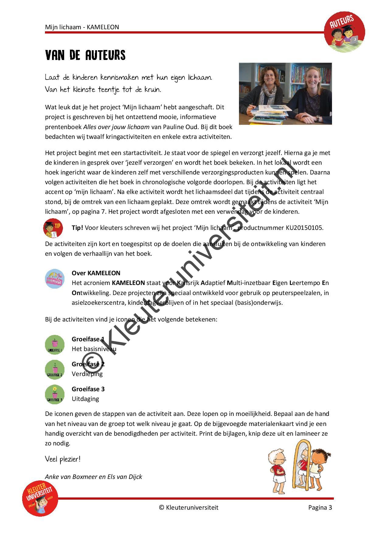 Mijn lichaam - KAMELEON - Afbeelding 2