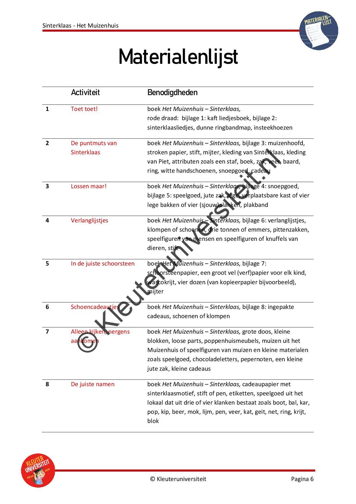 Het Muizenhuis - Sinterklaas - Afbeelding 3