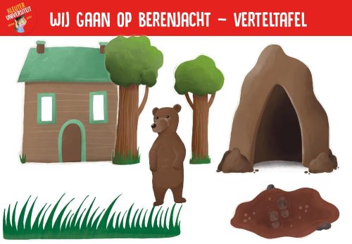 Wij gaan op berenjacht - verteltafel