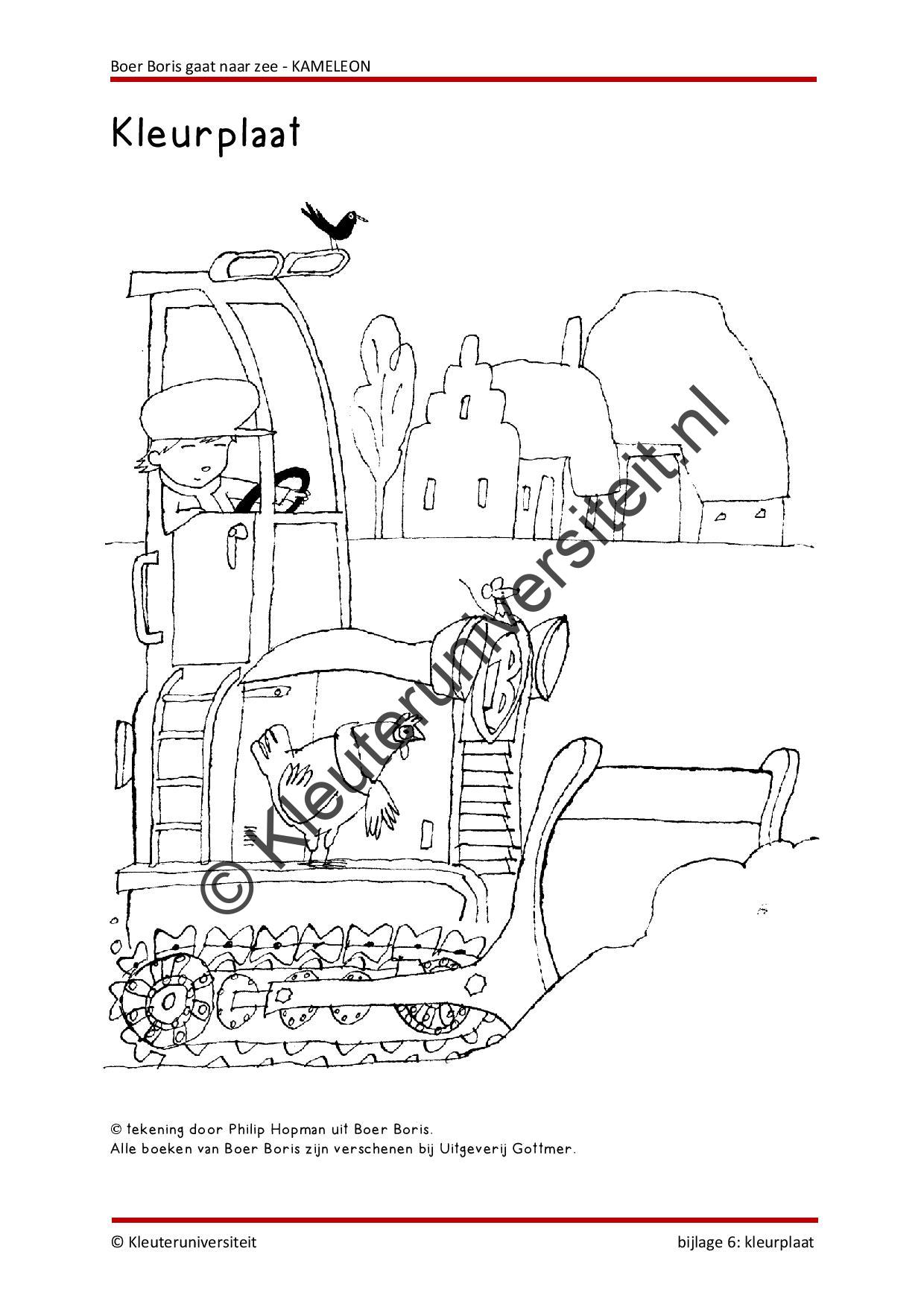 Boer Boris gaat naar zee - KAMELEON - Afbeelding 7