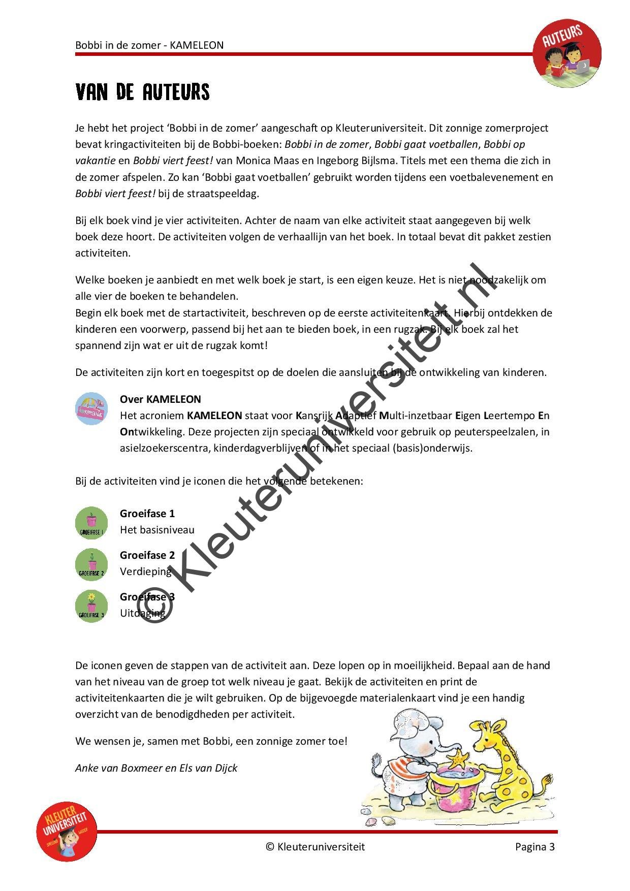 Bobbi in de zomer - KAMELEON - Afbeelding 2