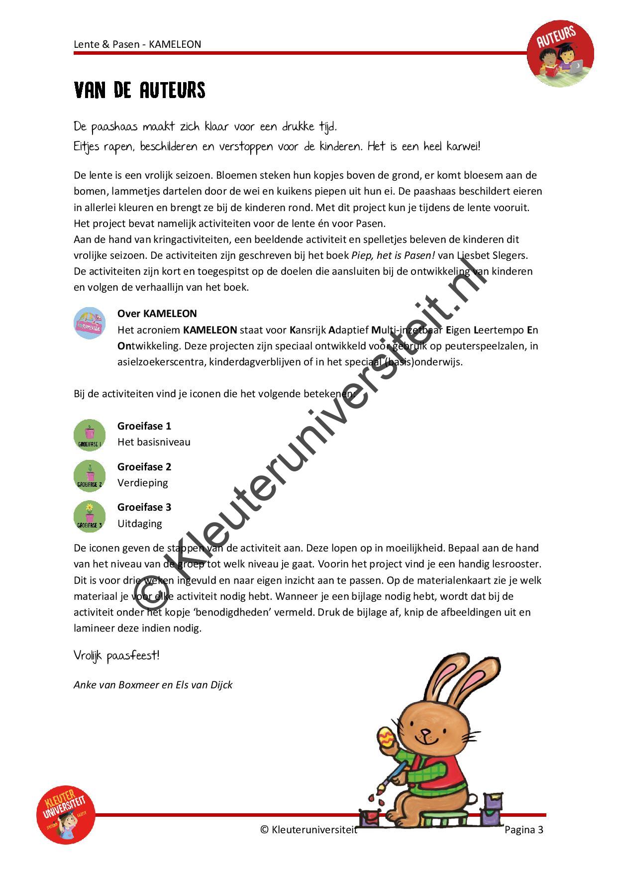 Lente en Pasen - KAMELEON - Afbeelding 2