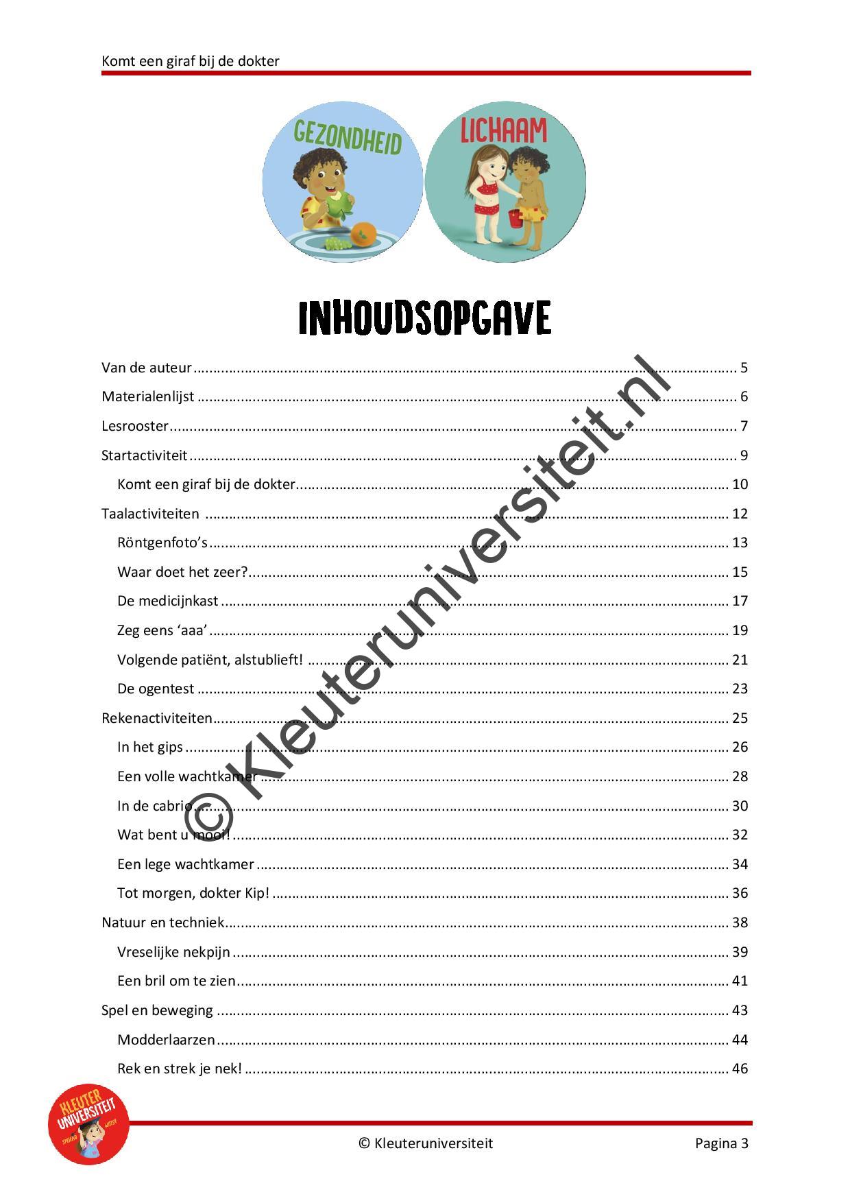 Komt een giraf bij de dokter - Afbeelding 2