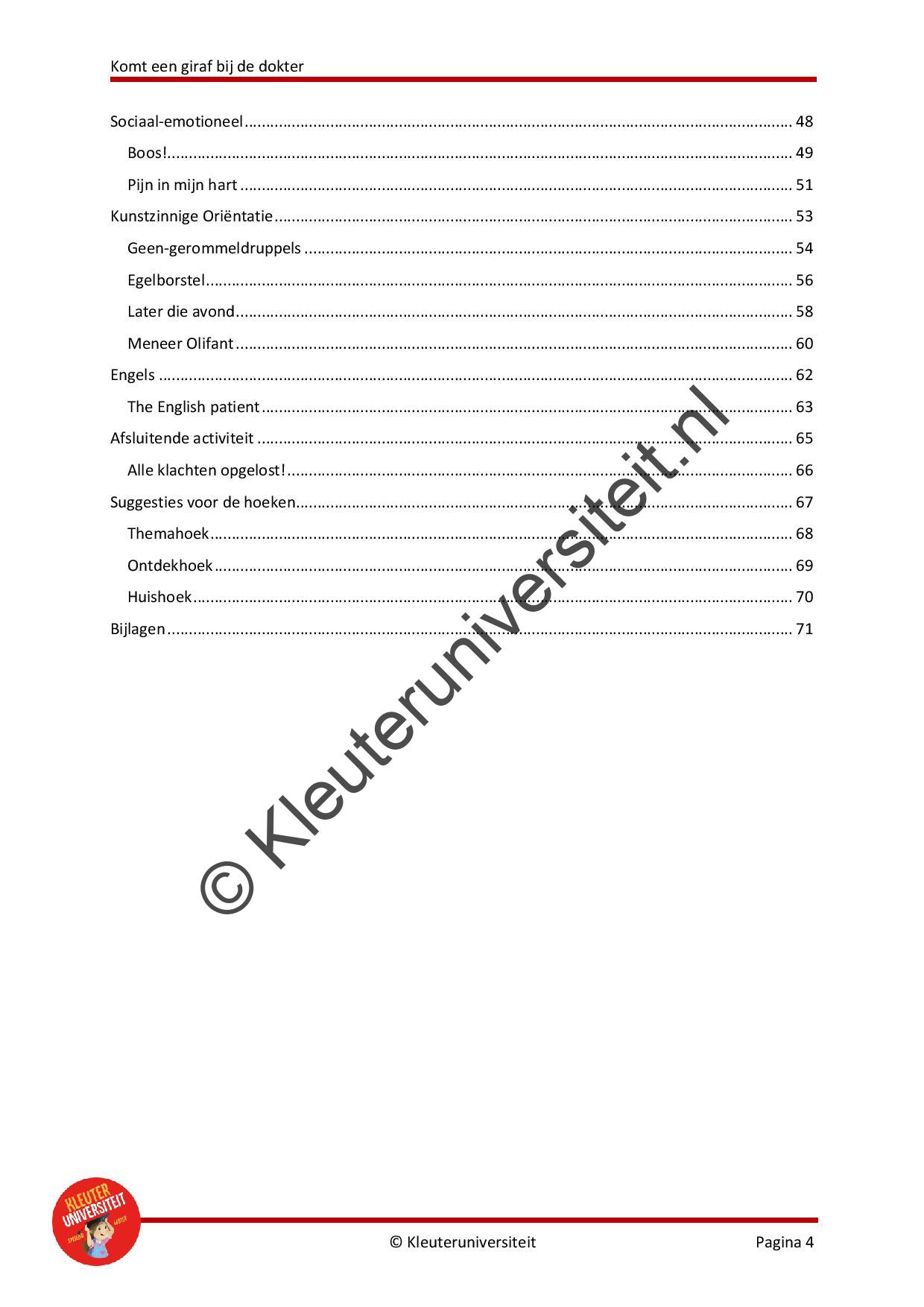 Komt een giraf bij de dokter - Afbeelding 3