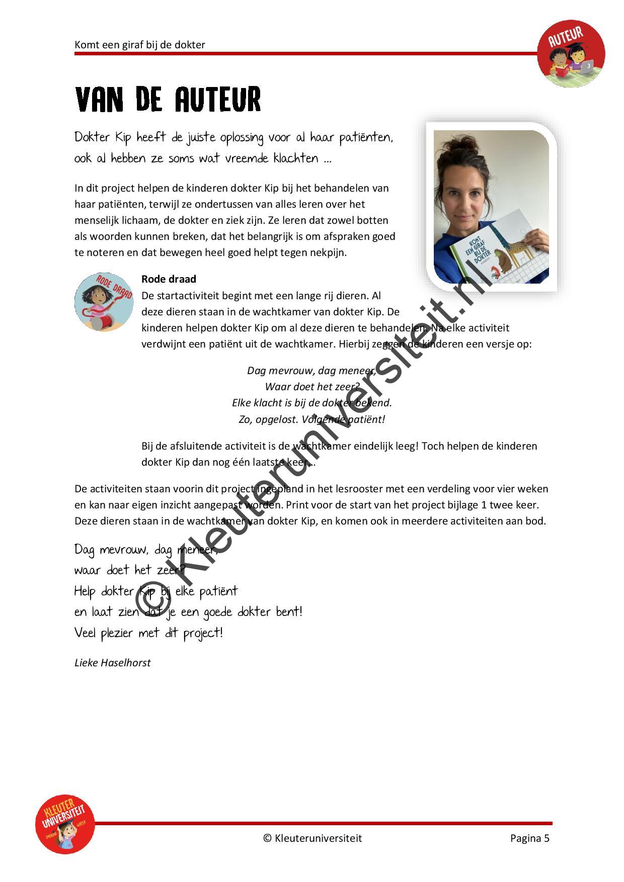 Komt een giraf bij de dokter - Afbeelding 4