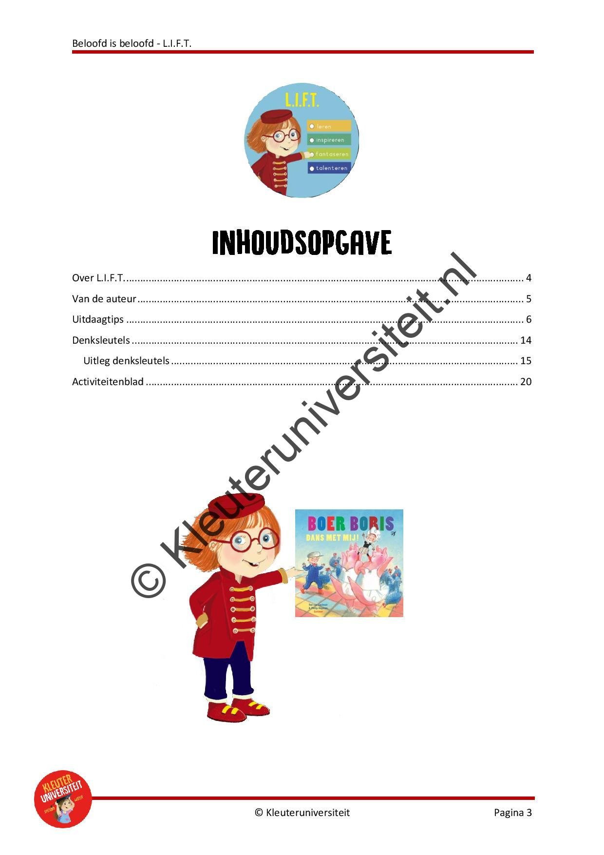 Boer Boris dans met mij - LIFT - Afbeelding 2