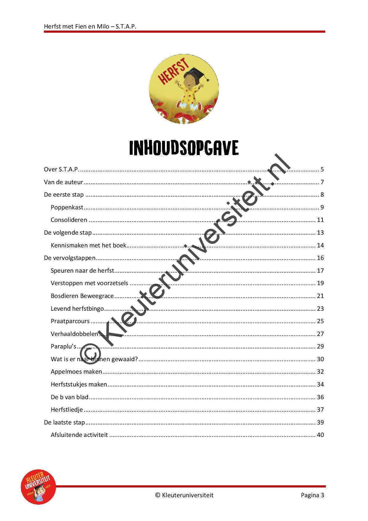 Herfst met Fien en Milo - STAP - Afbeelding 2