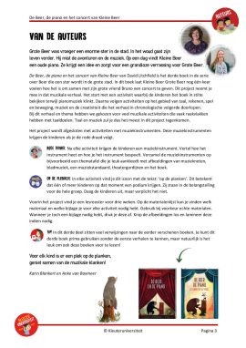 Alternative view of De Beer de piano en het concert van Kleine Beer