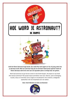 Hoe word je astronaut