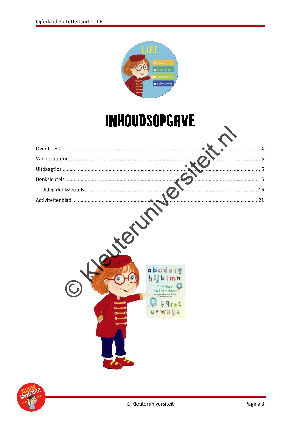 Cijferland en Letterland - LIFT - Afbeelding 2