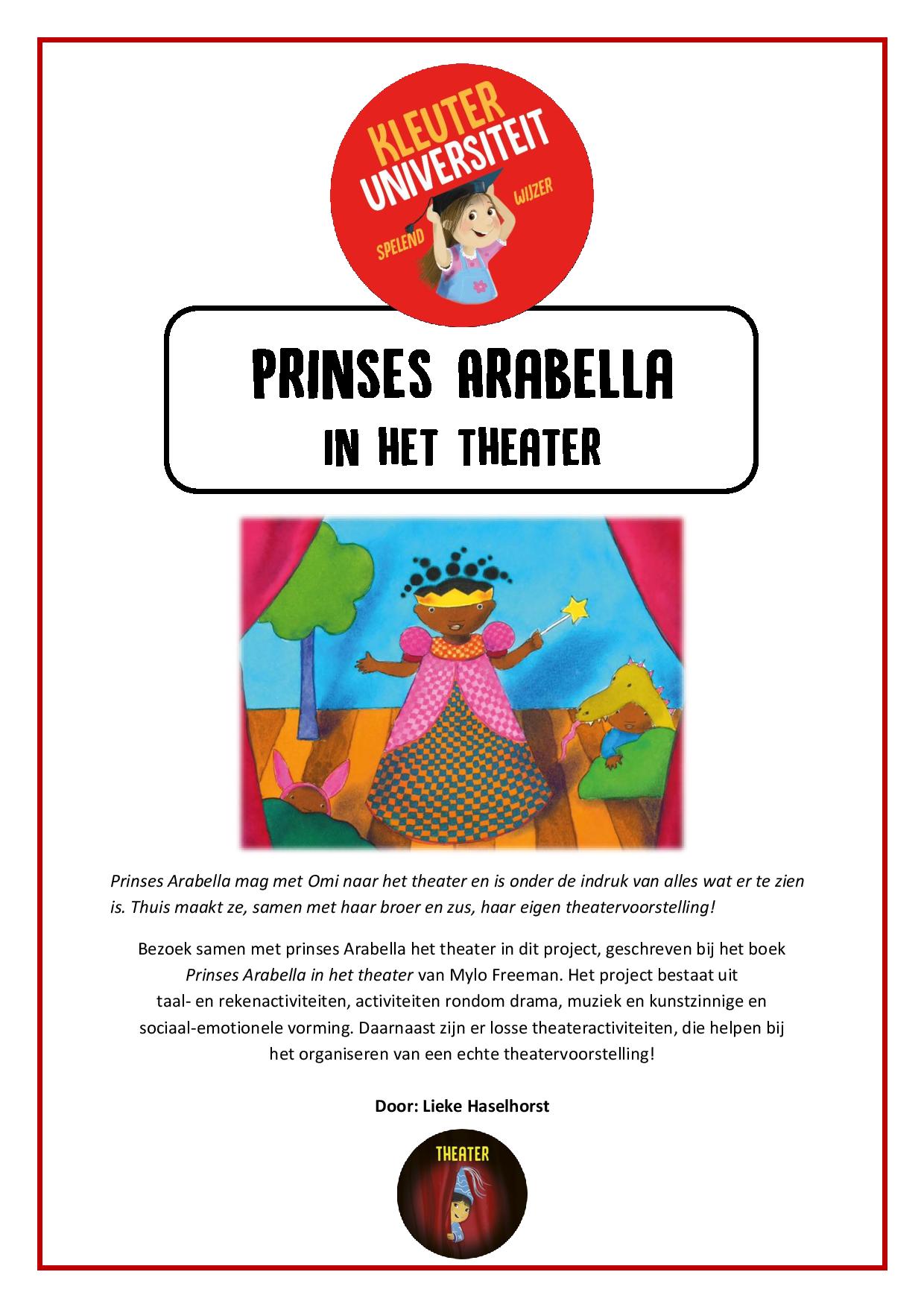 Prinses Arabella in het theater