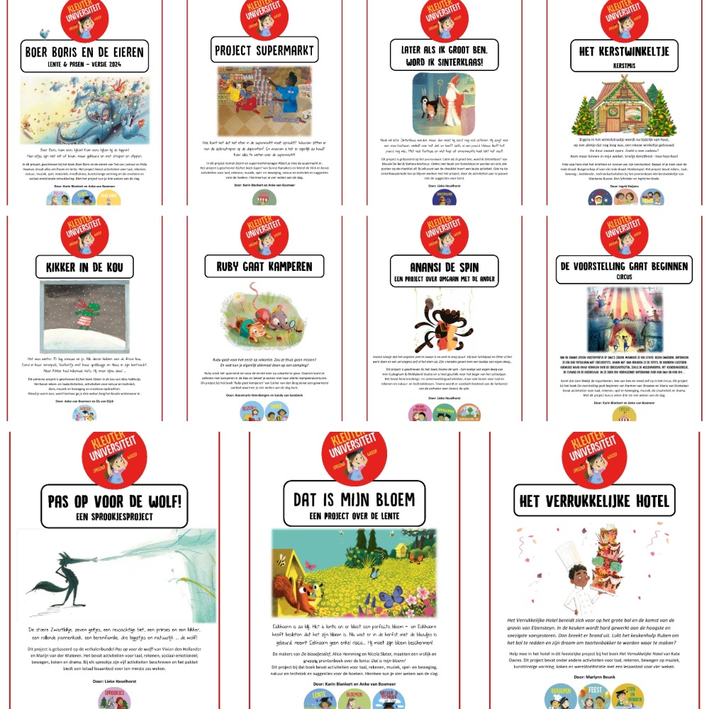 Kleuteruniversiteit jaarpakket 5