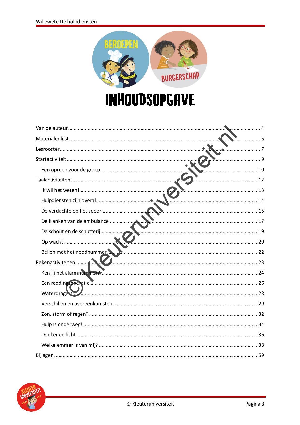 De hulpdiensten - Afbeelding 2