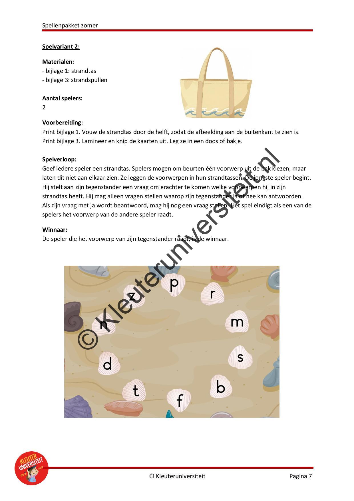 Spellenpakket zomer - Afbeelding 5