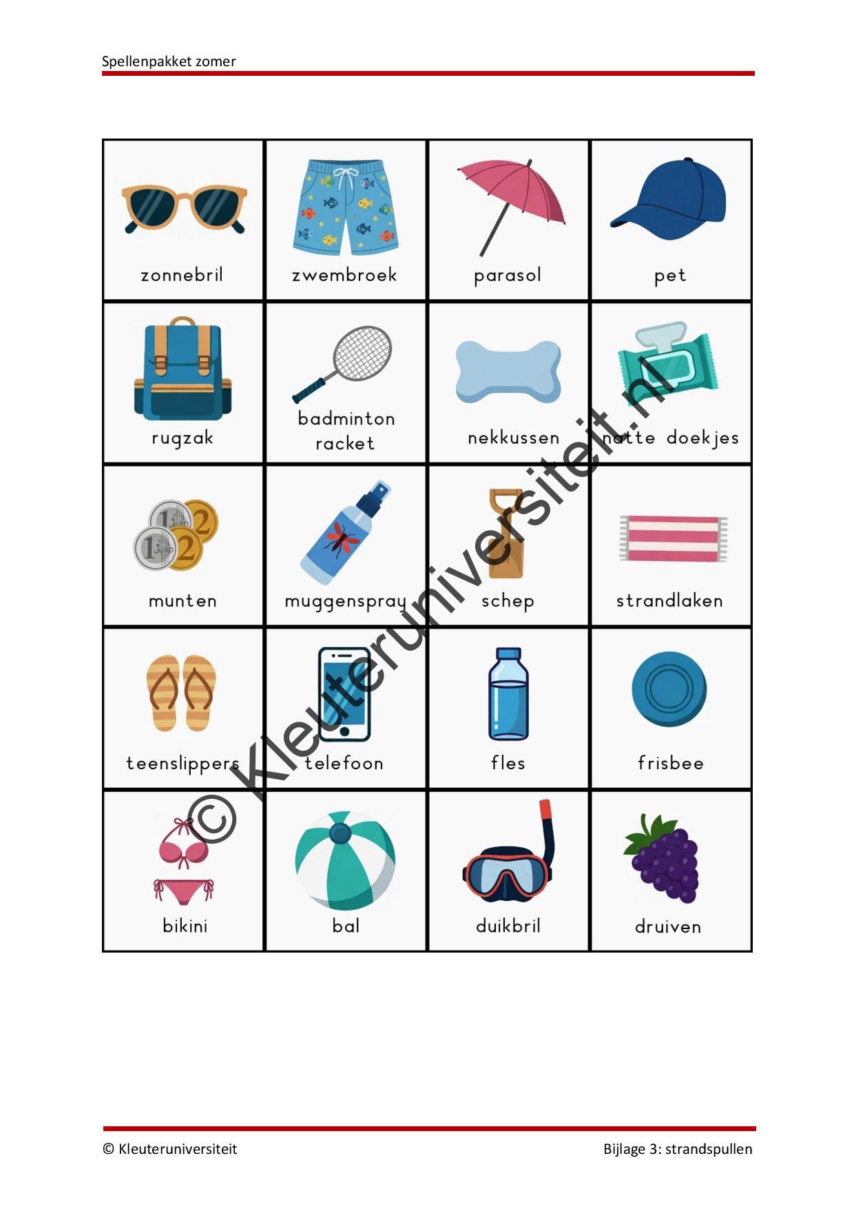 Spellenpakket zomer - Afbeelding 6