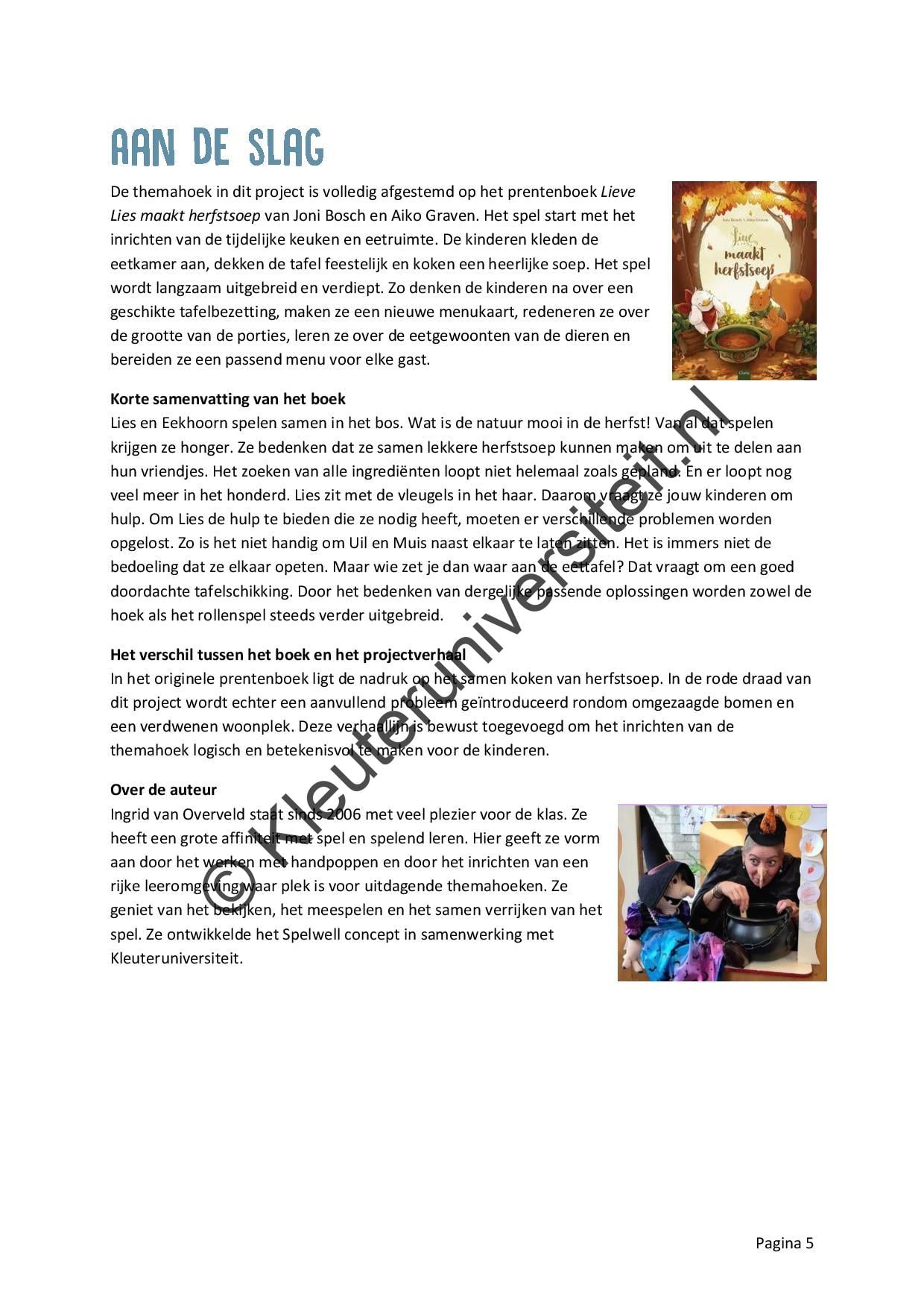 Lieve Lies maakt herfstsoep - SPELWELL - Afbeelding 4