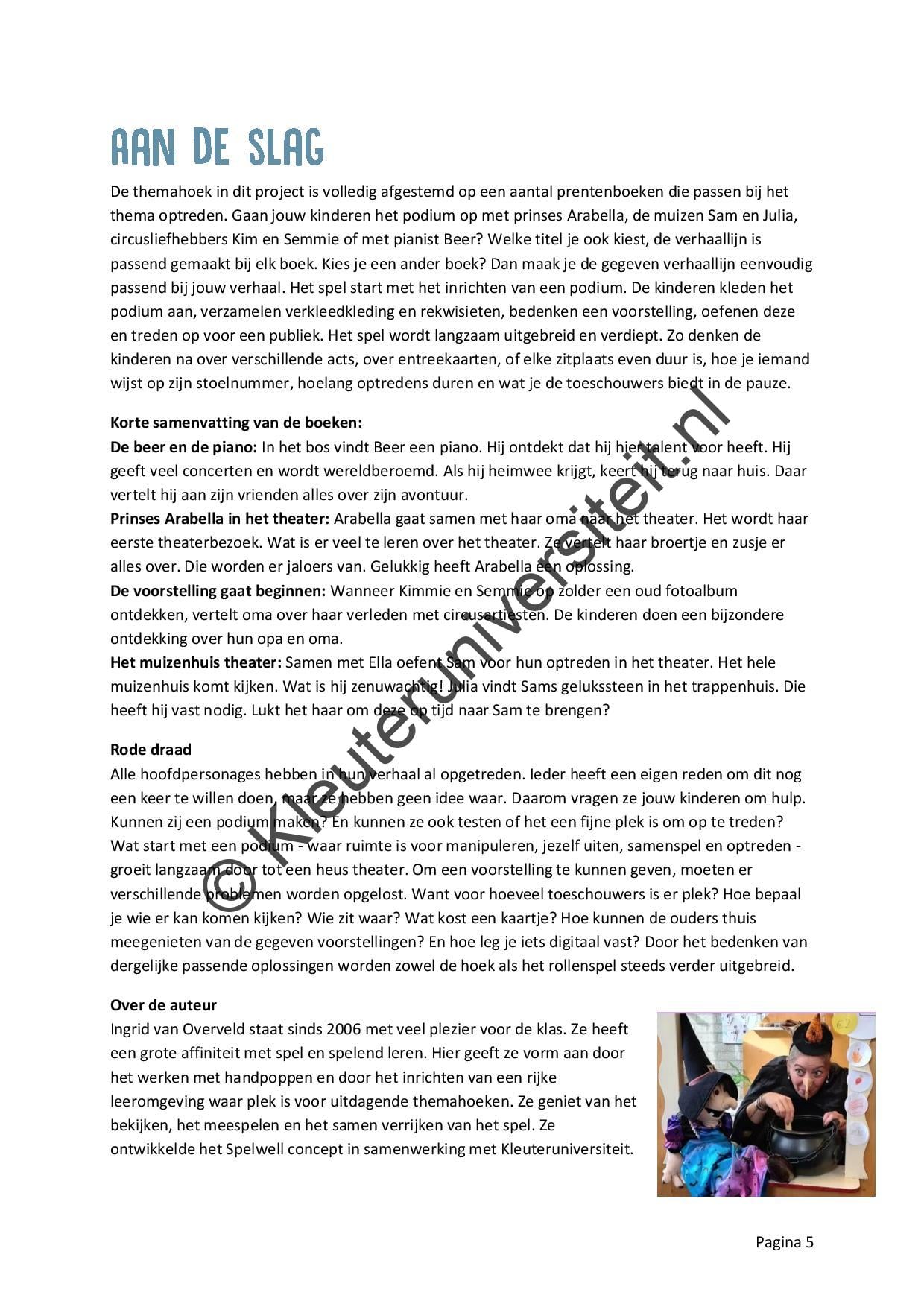 Op het podium - SPELWELL - Afbeelding 4